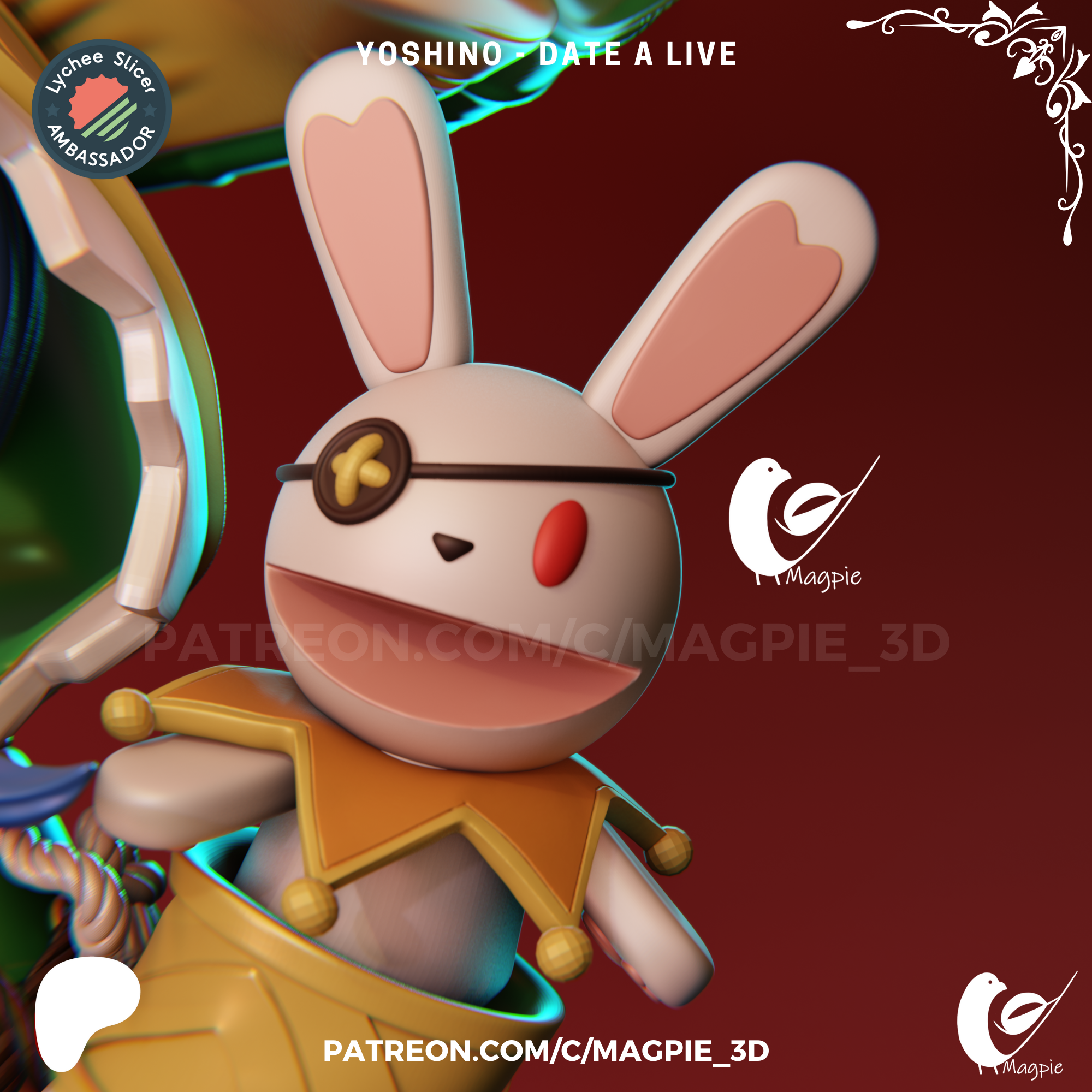 Yoshino - Date A Live - MagPie_3d extras 02